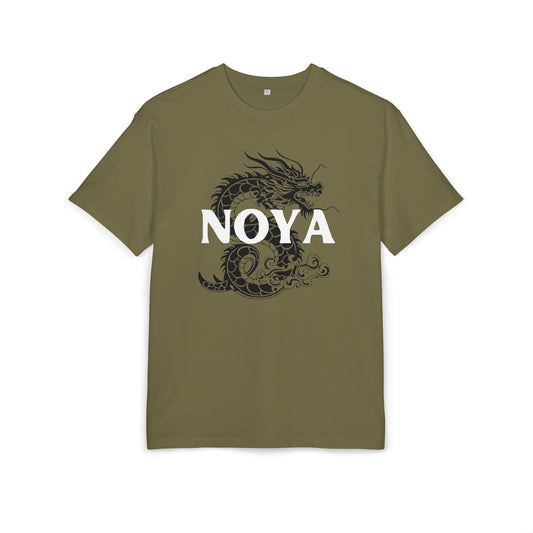 Noya Heavy Green Black Oversize Tee